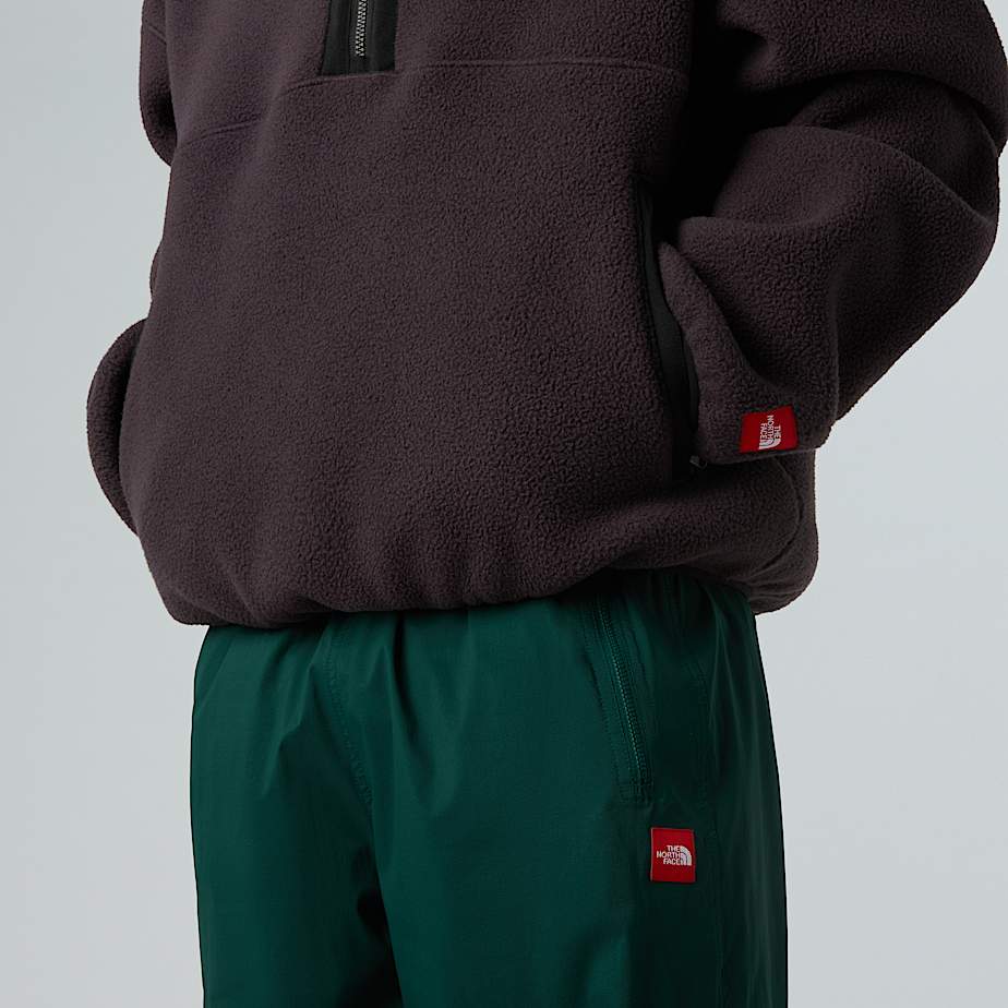 Unisex Red Box 1/2 Zip Fleece