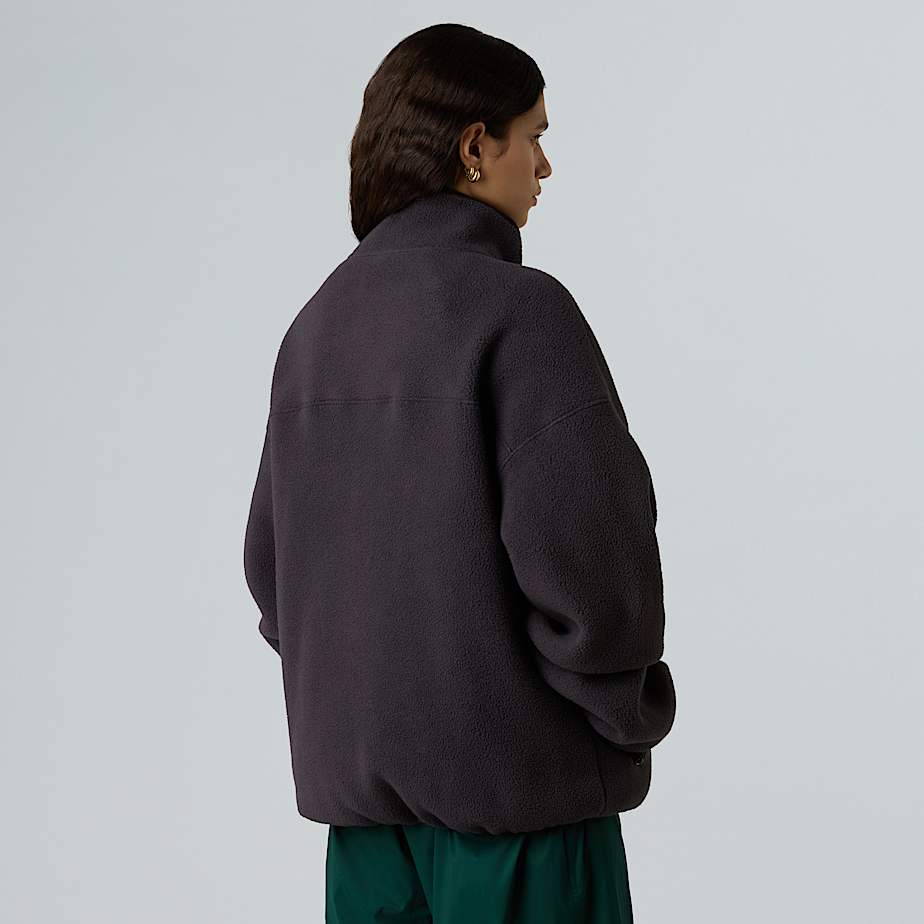 Unisex Red Box 1/2 Zip Fleece