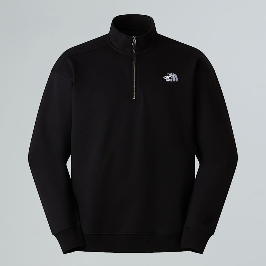 Unisex Oversized 1/4 Zip Sweatshirt