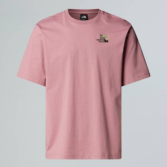 Unisex Dome Flower Relaxed Graphic T-Shirt