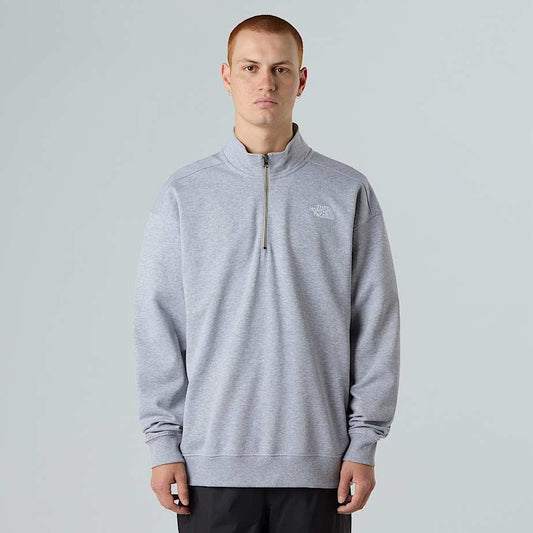 Unisex Oversized 1/4 Zip Sweatshirt