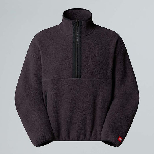 Unisex Red Box 1/2 Zip Fleece
