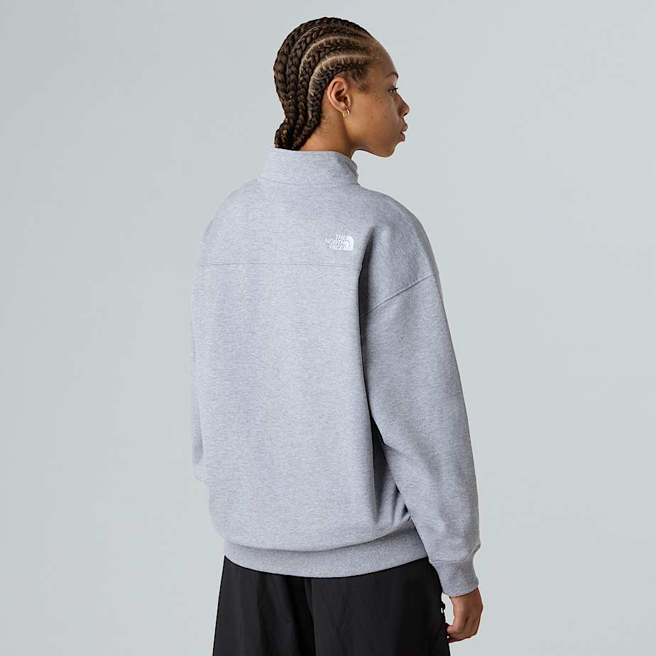 Unisex Oversized 1/4 Zip Sweatshirt
